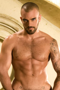picture of muscular porn star Damien Crosse | hotmusclefucker.com