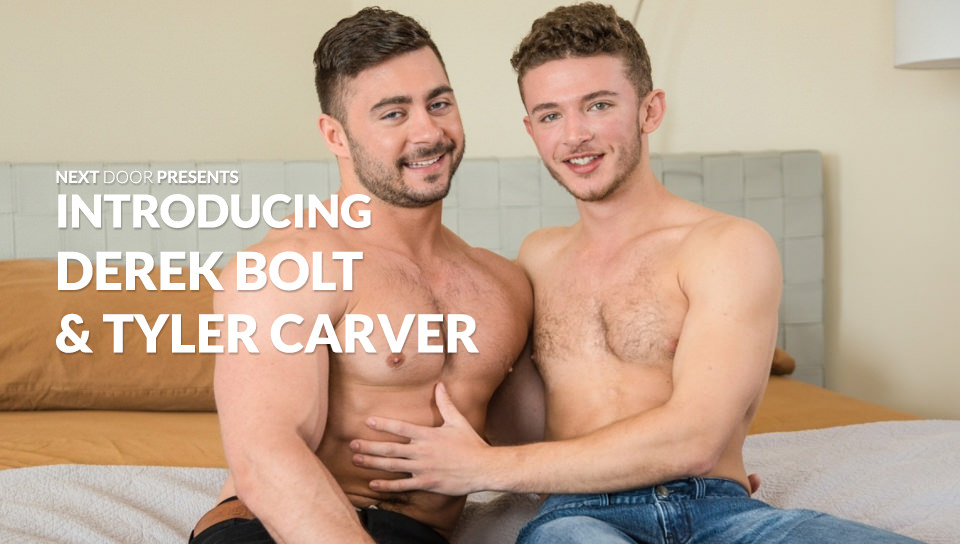 65005 01 01 - Derek Bolt flips Tyler Carver over and exposes his virgin hole before fucking him deep and hard